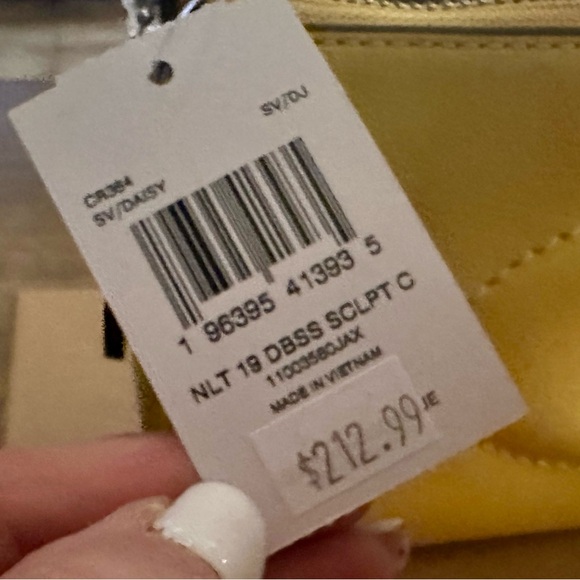 Coach Leather Nolita 19 Handbag in Silver/Daisy - Picture 11 of 16